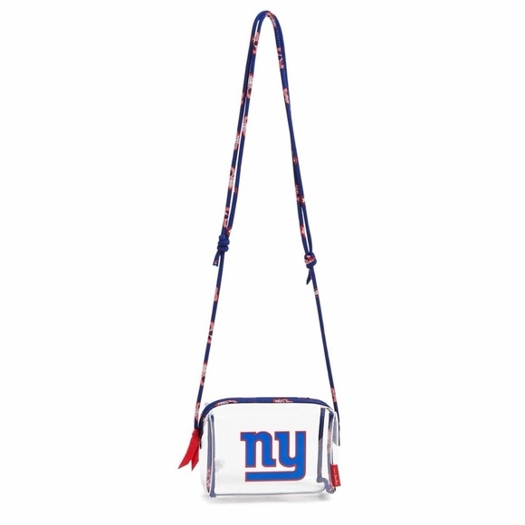 Vera Bradley Handbags - Vera Bradley x NFL – New York Giants Clear Small Crossbody – Stadium Approved